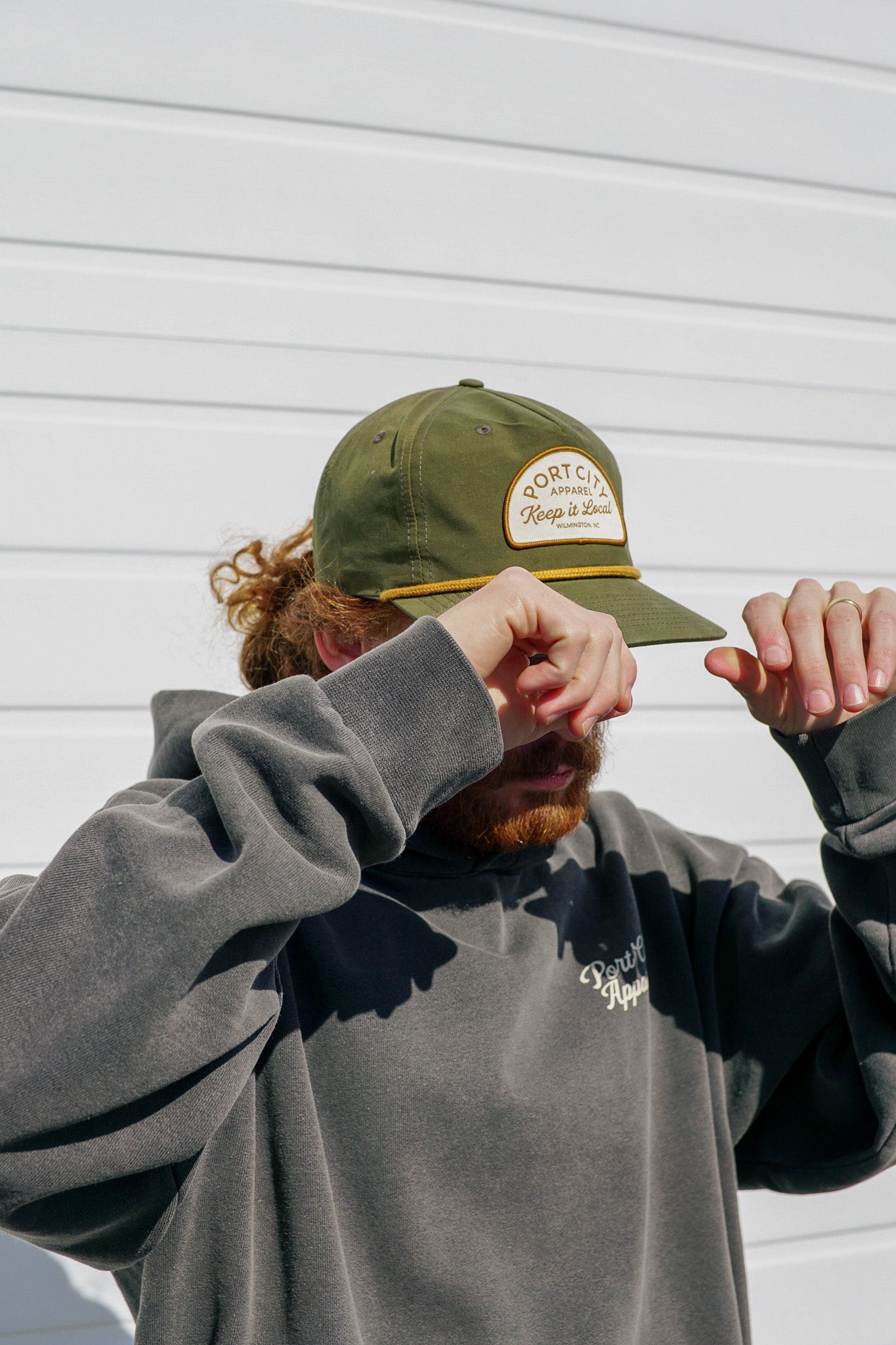 Green Snapback Trucker Hat