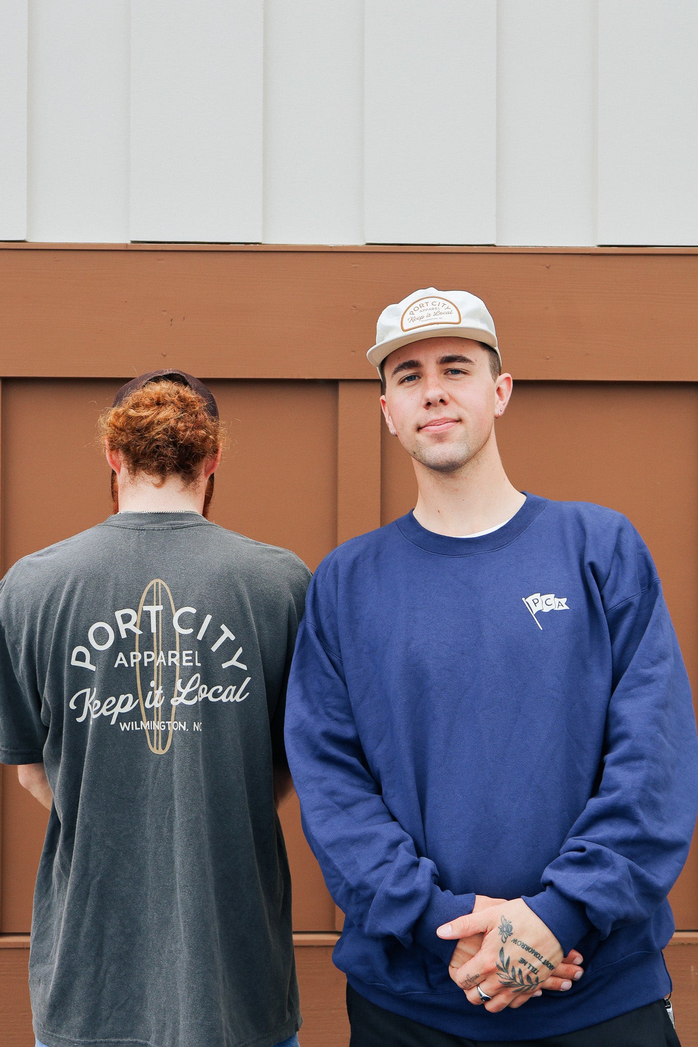 Keep it Local Navy Crewneck